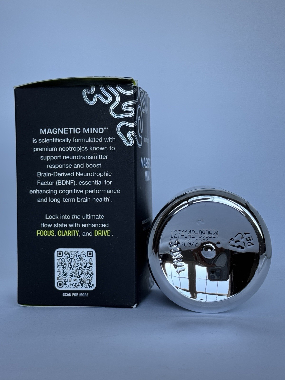 Mindright Magnetic Mind Cognitive Support (72 Capsules) Exp: 9/2026