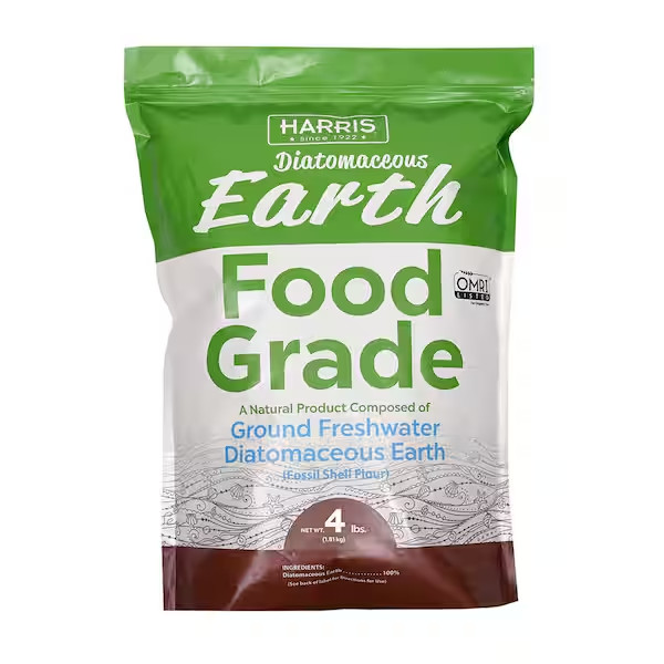 4 Lbs. (64 Oz.) Diatomaceous Earth Food Grade 100% Pack of 5