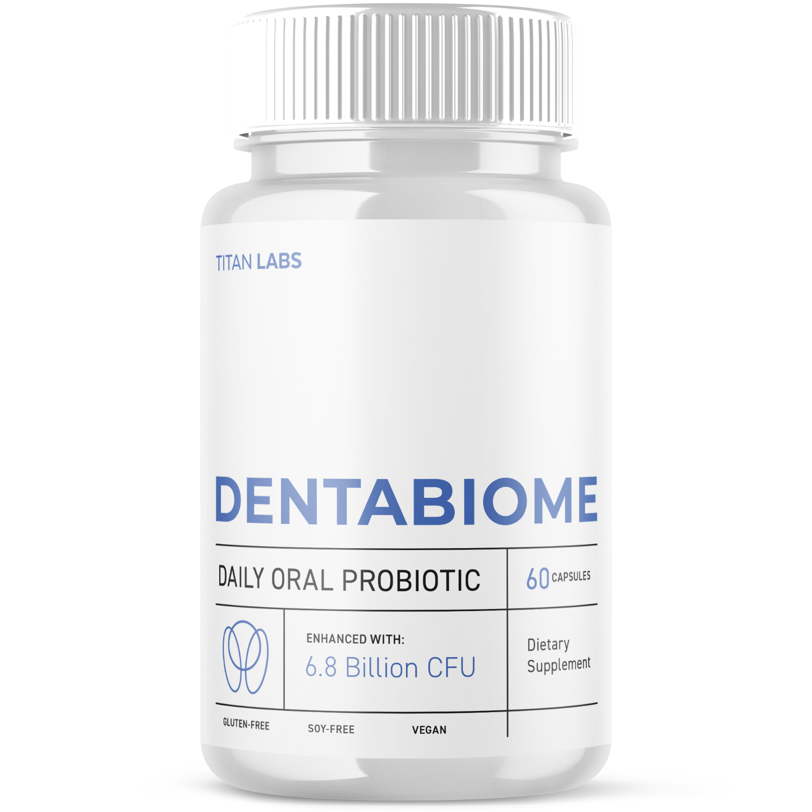 (1 Pack) Dentabiome Oral Probiotic Pills for Healthy Teeth & Gums 60 Capsules