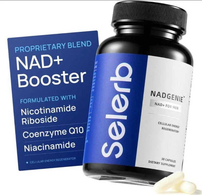 NAD+ Selerb Supplement for Men-With Liposomal-NAD+,CoQ10, L-Carnitine, L-Arginin