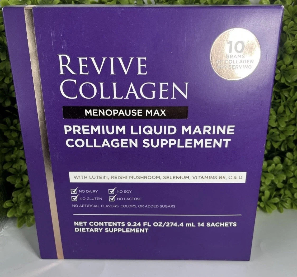 Revive Collagen Menopause Collagen Drink 14 Days, Menopause Max