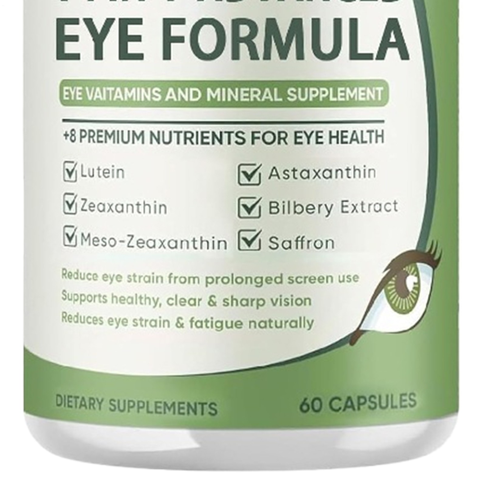 Evervision 14 In 1 Premium Eye Formula 60 Capsules Premium Formula