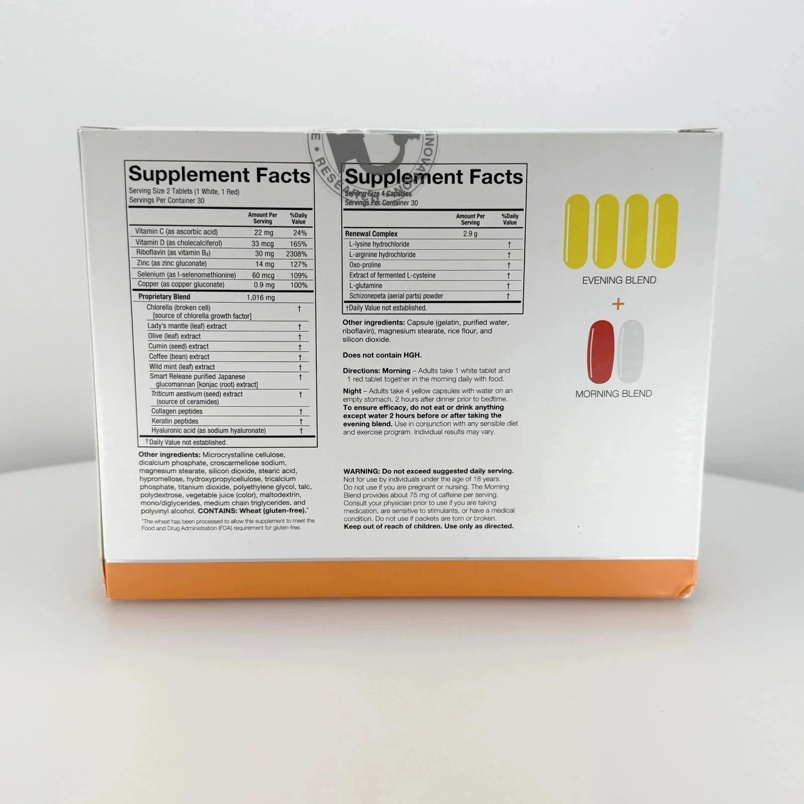 3-Packs SeroVital Advanced 120 Ct +60 Tablets 30 Day Dietary Supplement