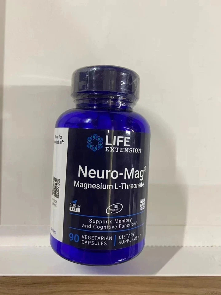 Neuro-Mag Magnesium L-Threonate from 2000 mg Magtein – Life Extension 90caps