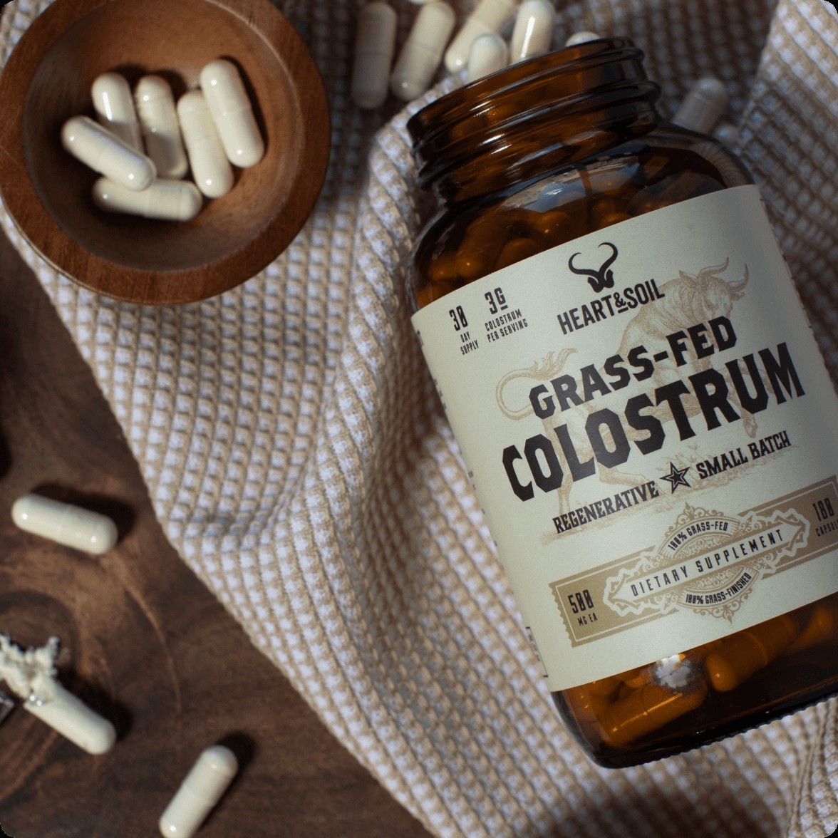 Heart & Soil – Grass-Fed Colostrum