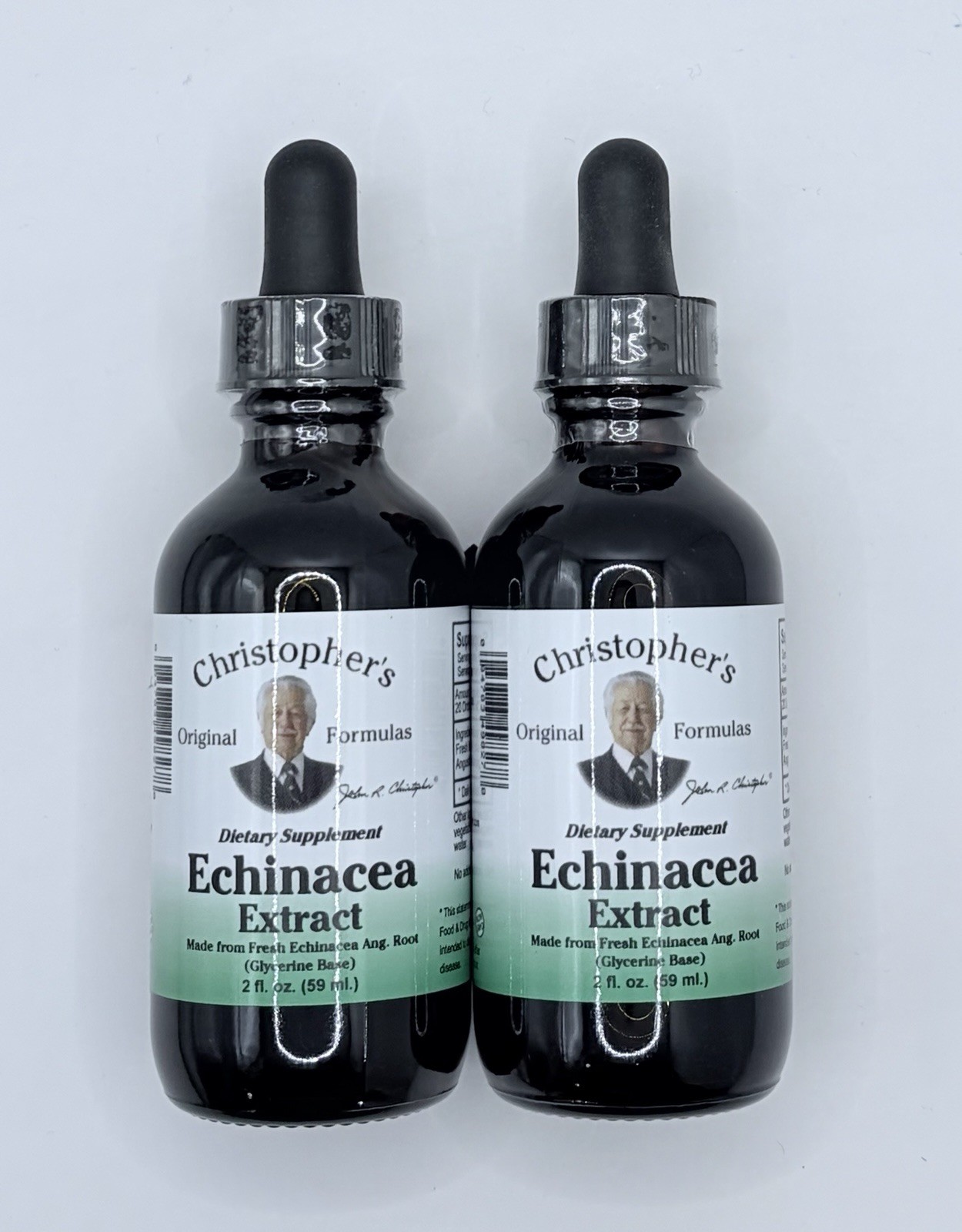 Christopher’s Echinacea Extract Glycerin Base 2 fl oz – Pack of 2