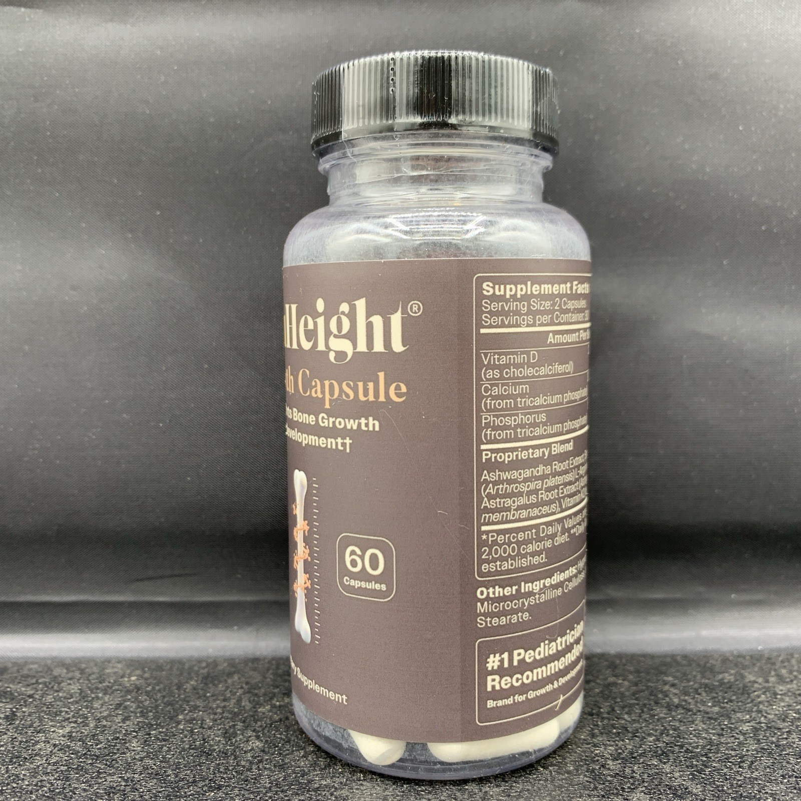 TruHeight Growth Capsule Supports Bone Growth Development 60ct Exp 6/2027