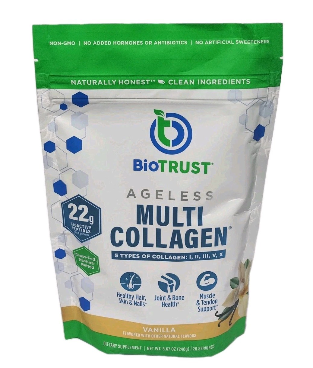 Ageless Multi Collagen, Vanilla, 8.67 oz (246 g) BB 5/27