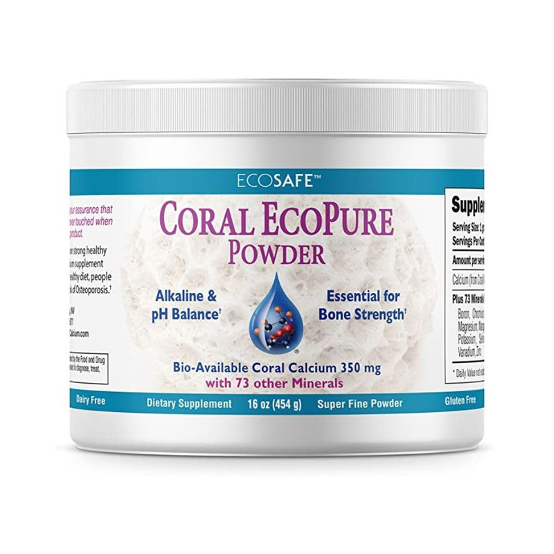 Coral White Coral Ecopure Powder Coral Calcium Powder Supplement Coral Minerals