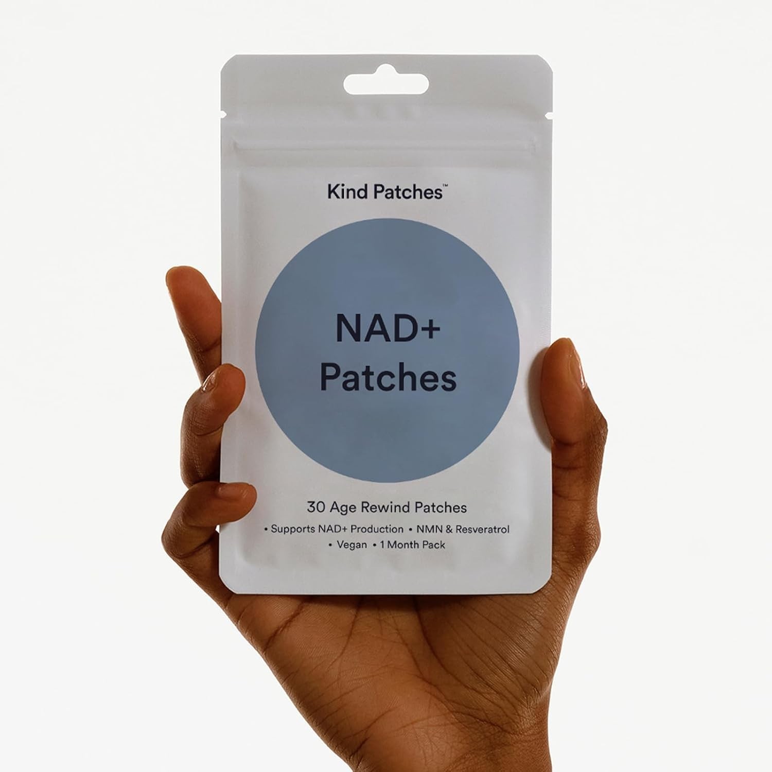 NAD Plus Patches by Kind Patches for Unisex – 30 Count Patches – Pack of 4