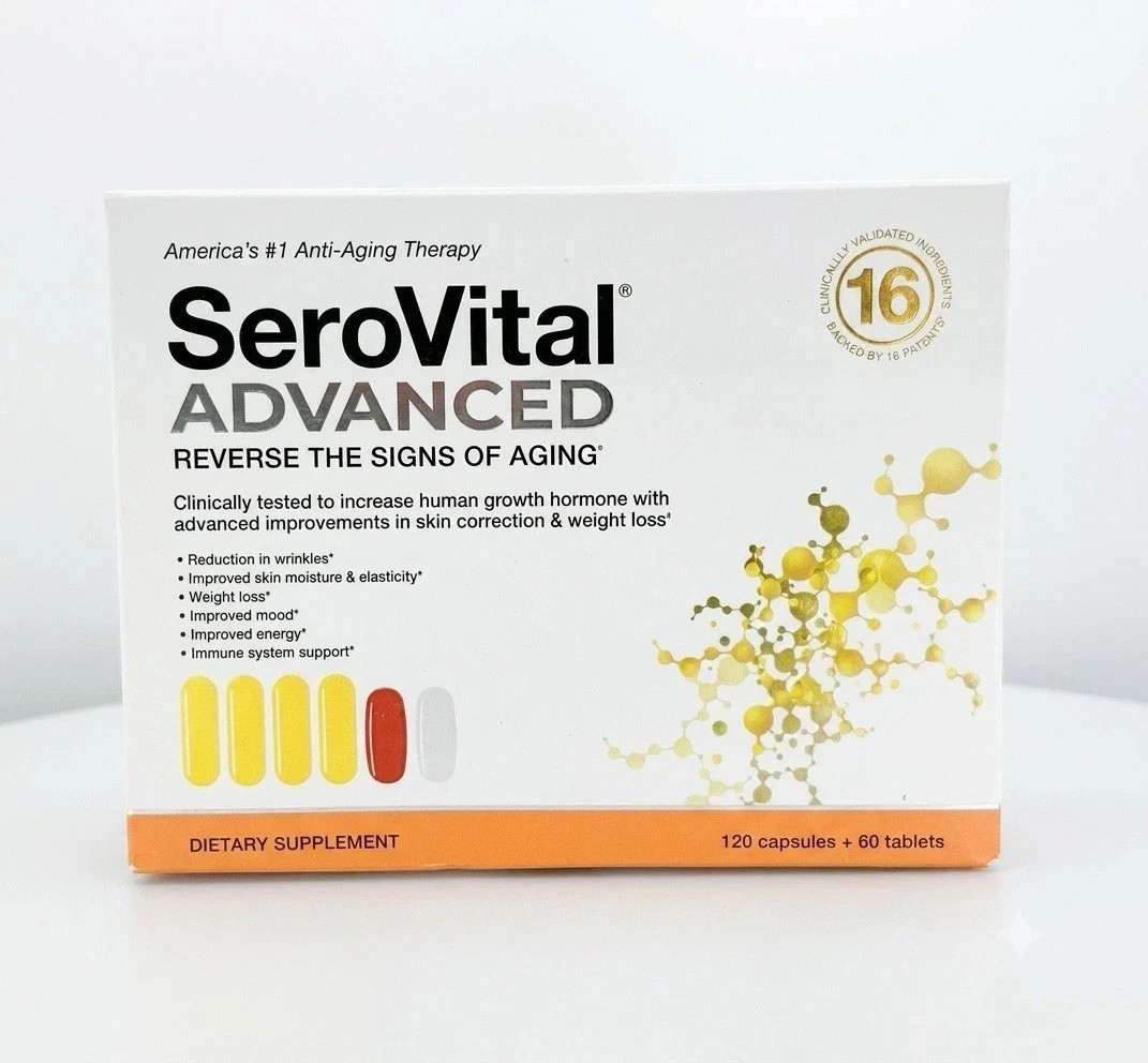 Advanced Dietary Suppliment SeroVital advance 120 Capsules