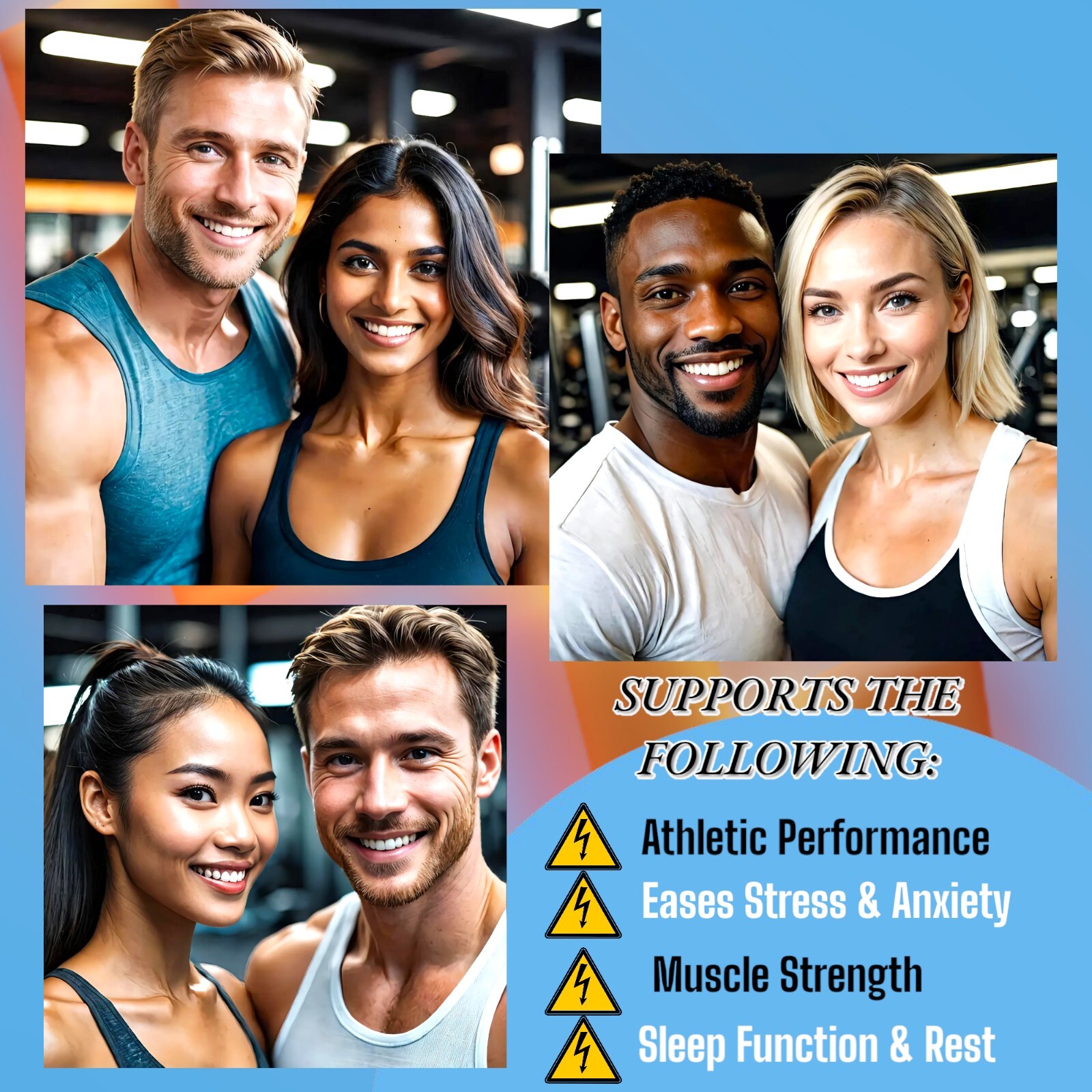 Ashwagandha Gummies 1550 MG w/ Vitamin D3 Sleep Mood Immune Support 60 Ct