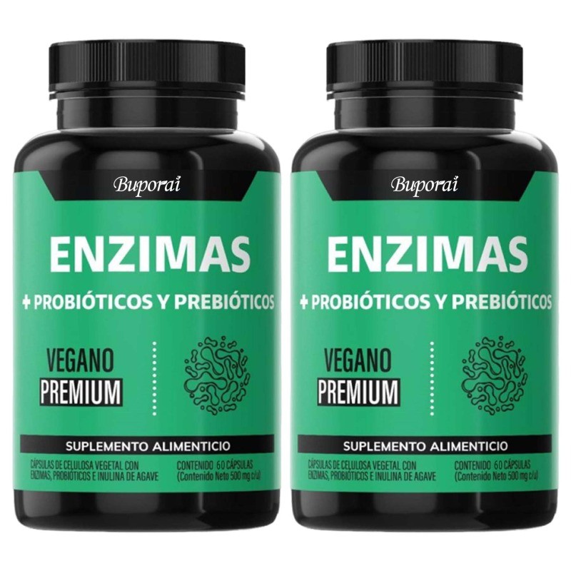 Enzymes +Probiotics and Prebiotics 120pcs,Promotes Intestinal and Overall Health