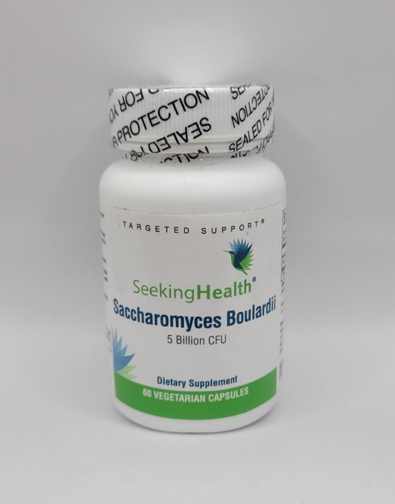 Seeking Health Saccharomyces Boulardii probiotic 60 capsules Digest New, sealed