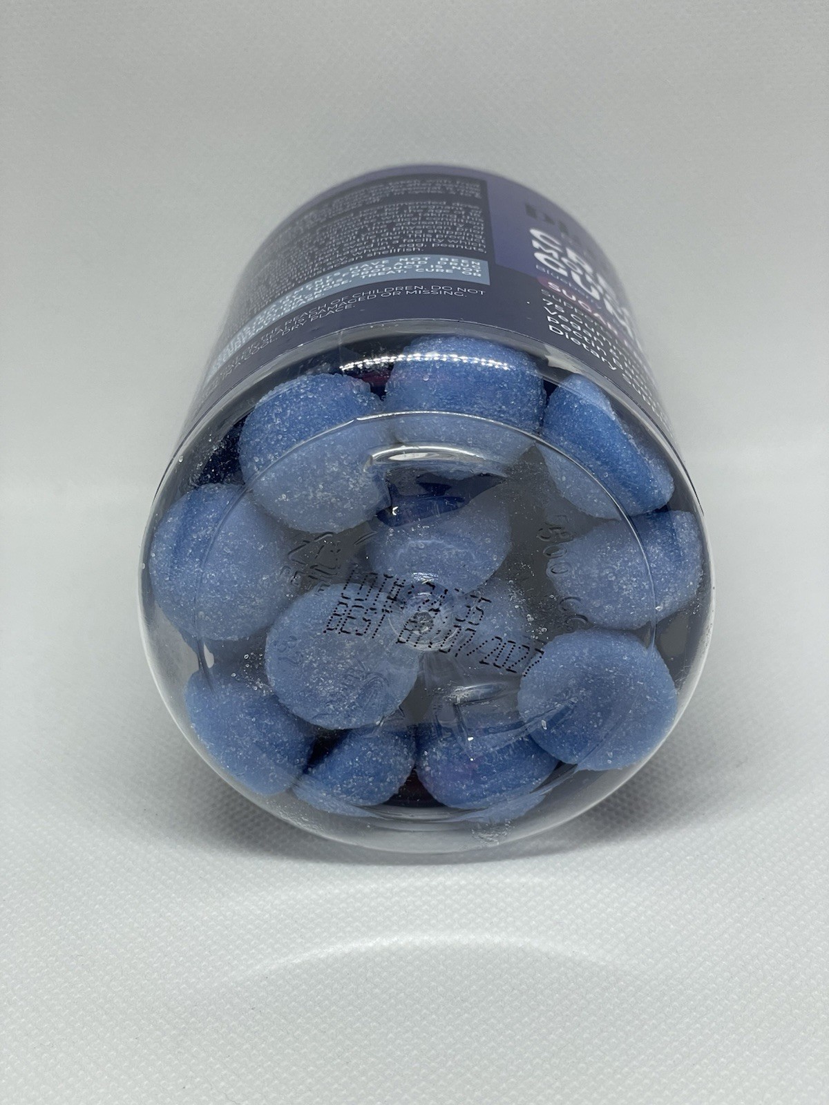 Creatine Monohydrate Gummies 5000mg Blueberry Raspberry Sugar-Free 75ct Vegan