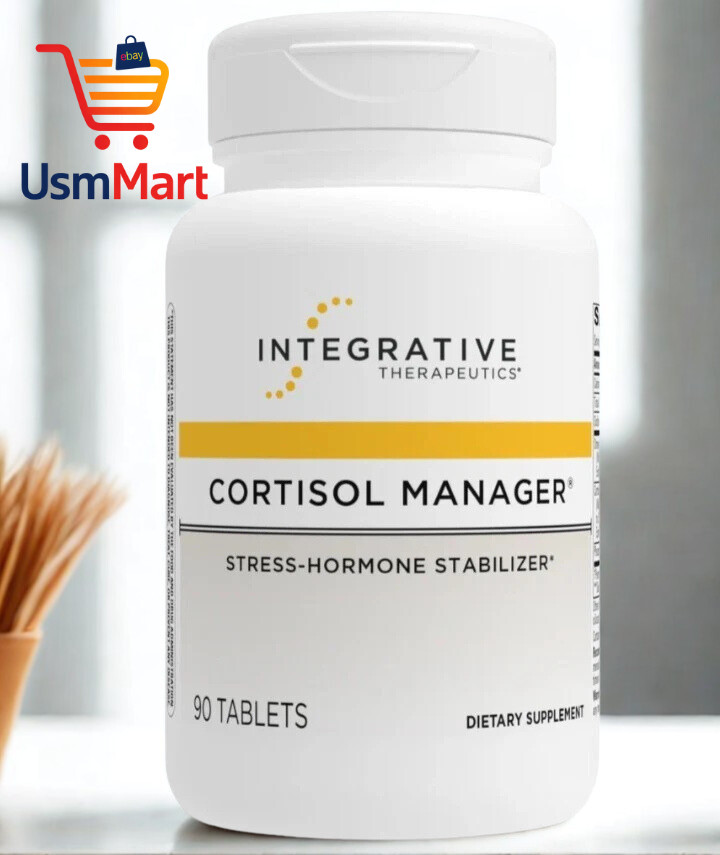 Integrative Therapeutics Cortisol Manager 90_Tab Exp_12/2027 Free delivery