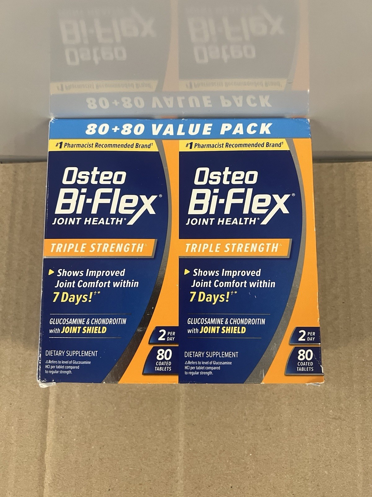 Osteo Bi-flex 80+80 Joint Support Value Pack Triple Strength EXP 08/2028