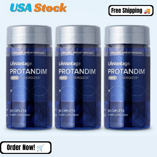 LifeVantage Protandim NRF2 Synergizer Dietary Supplement 30 Caplets Pack 3