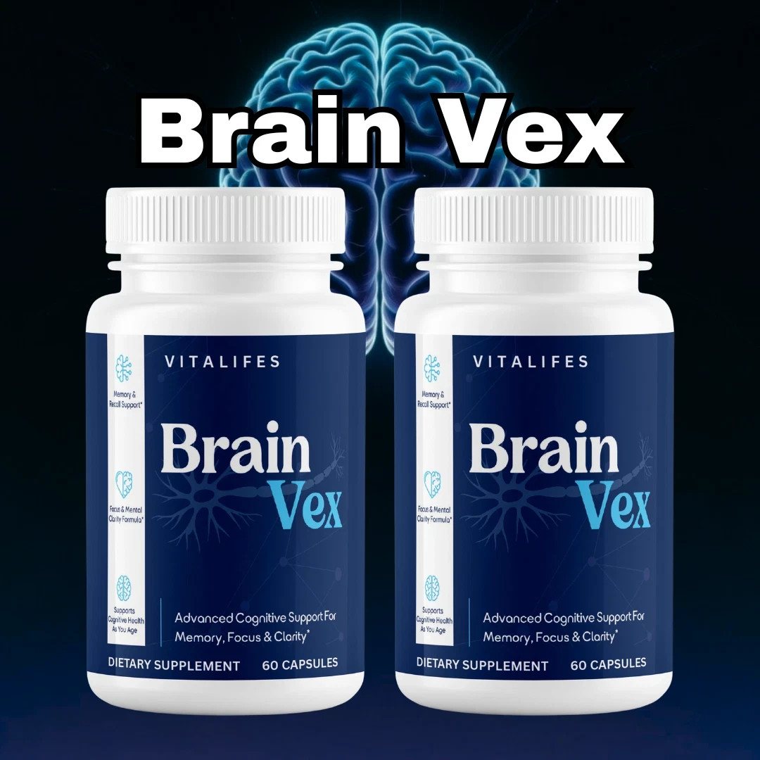 (2 Pack) BrainVex Nootropic All Natural Brain Supplement Brain Vex 60 Capsules
