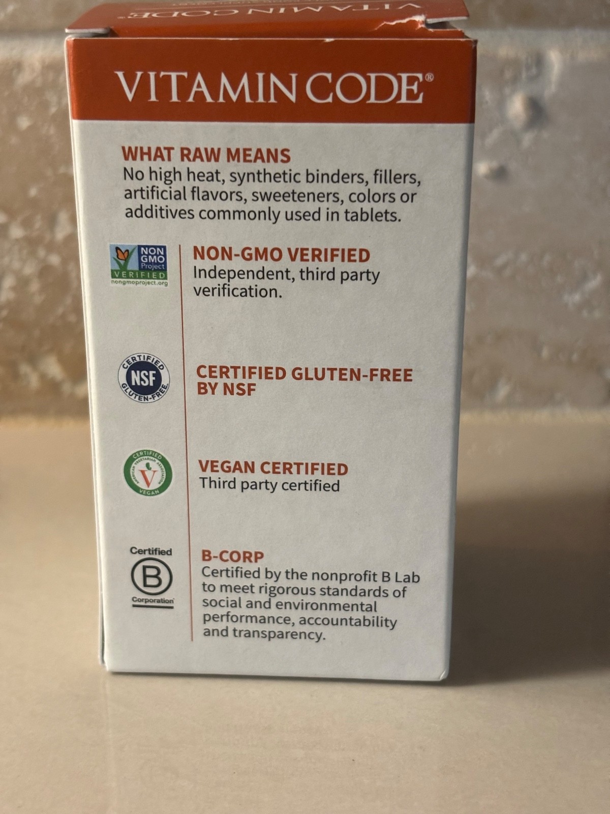 Garden Of Life Vitamin Code Raw Iron