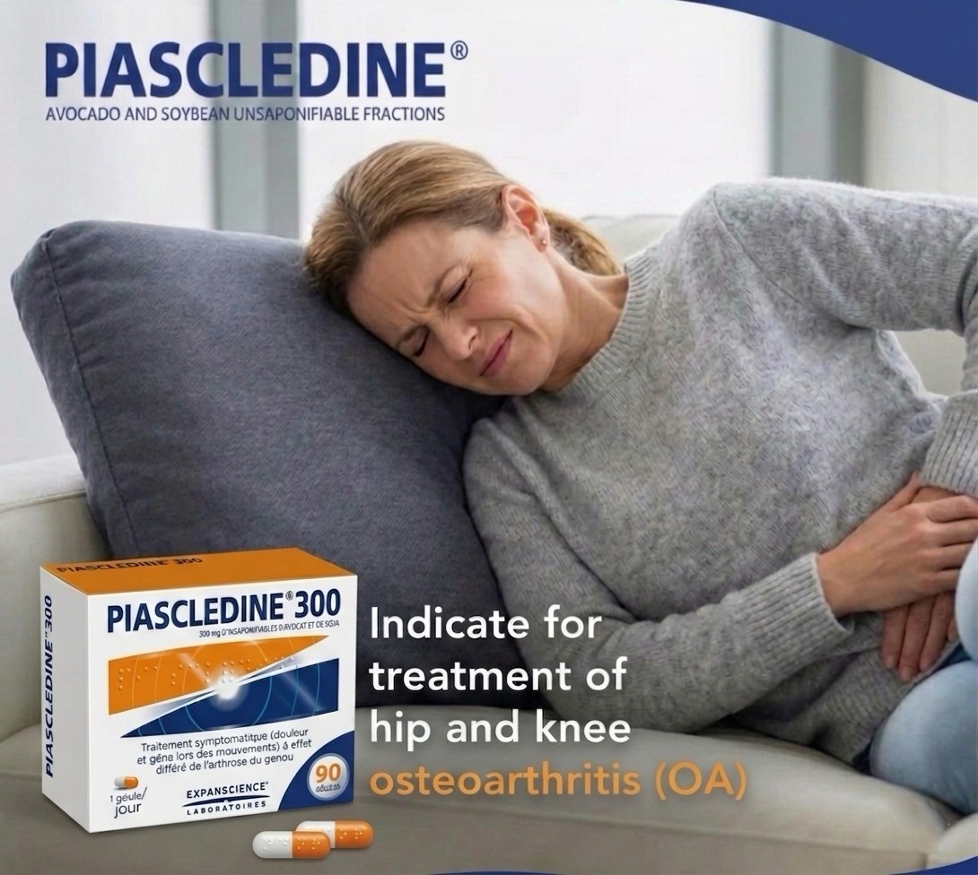 Piascledine 300 mg 90 Units Made In France
