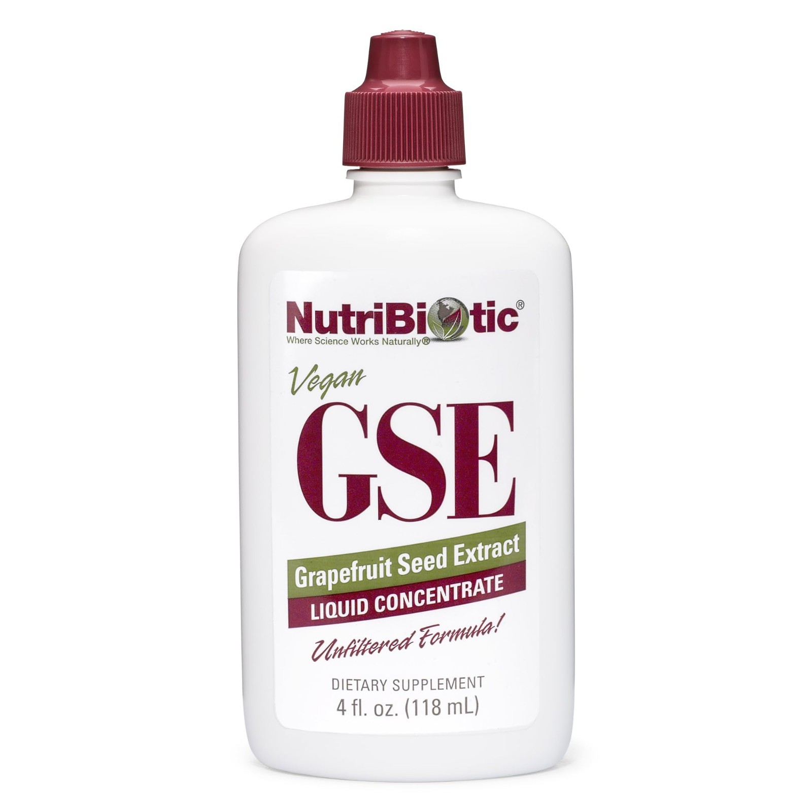 Grapefruit Seed Extract Liquid 4 Oz | Premium Bioflavonoids, Vegan, Gluten-Free,