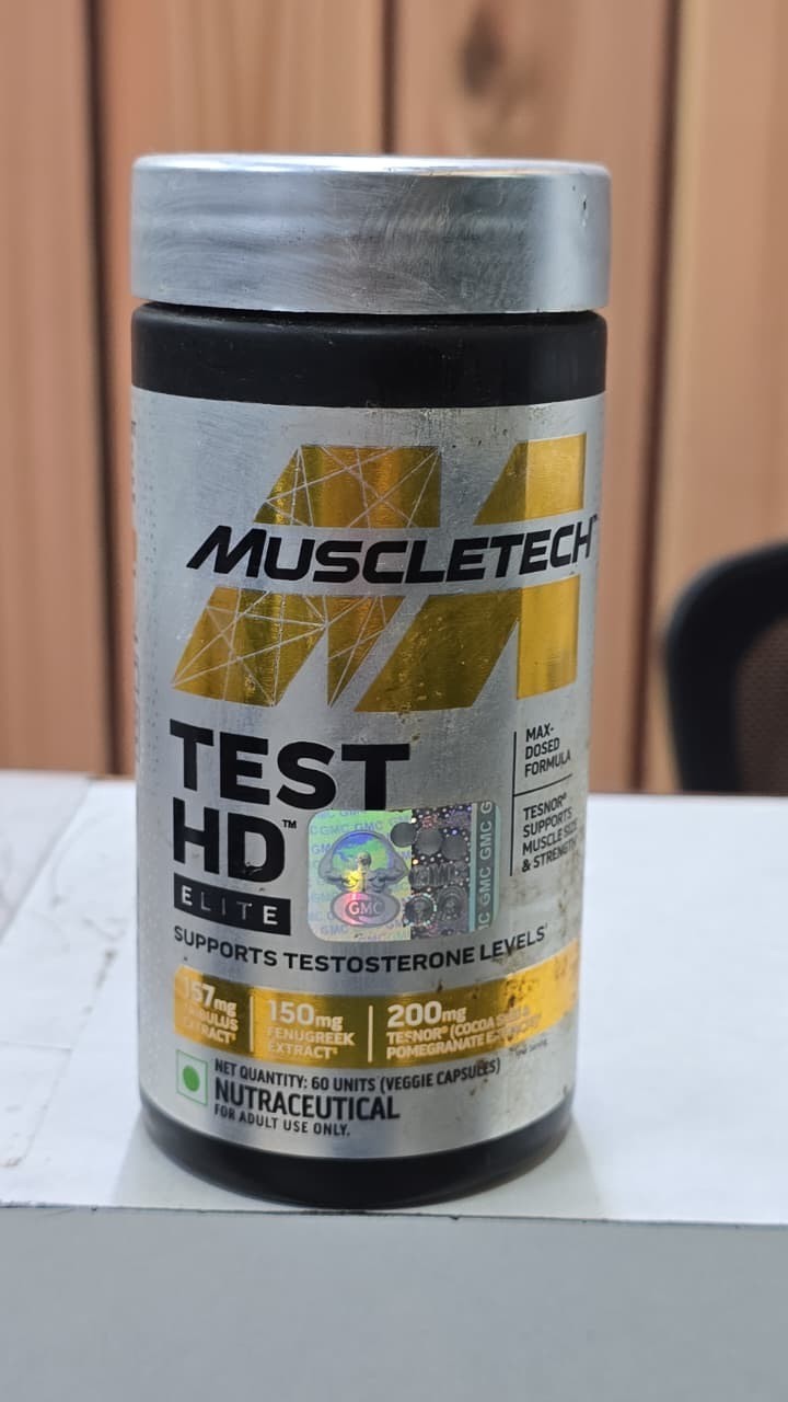 Muscletech Testo Booster Gain Muscle & Strength 60 Capsule