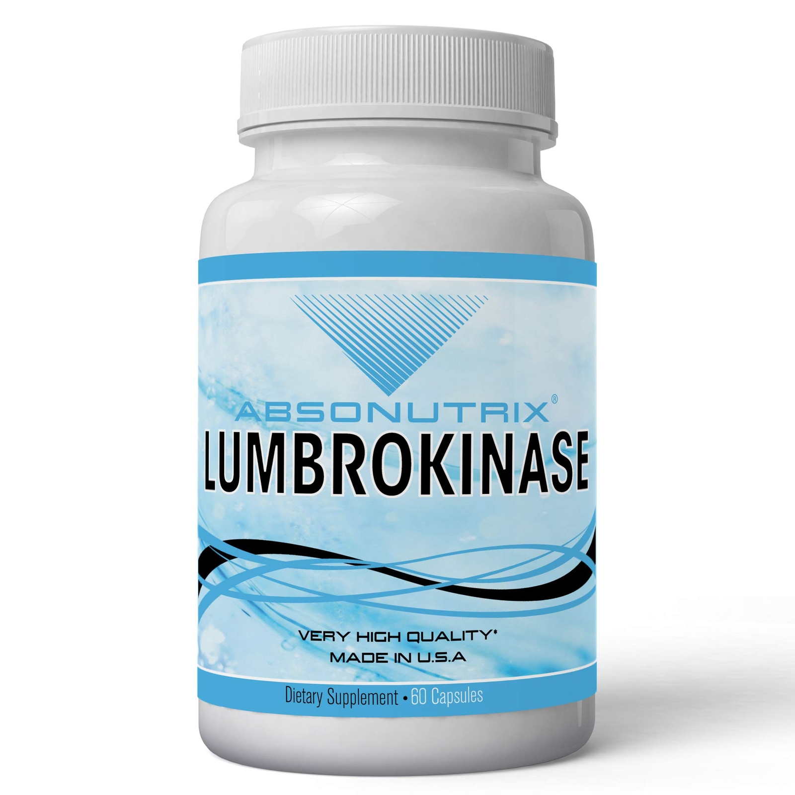 Absonutrix Lumbrokinase 40 mg 60 vegetable capsules supports healthy heart Al…