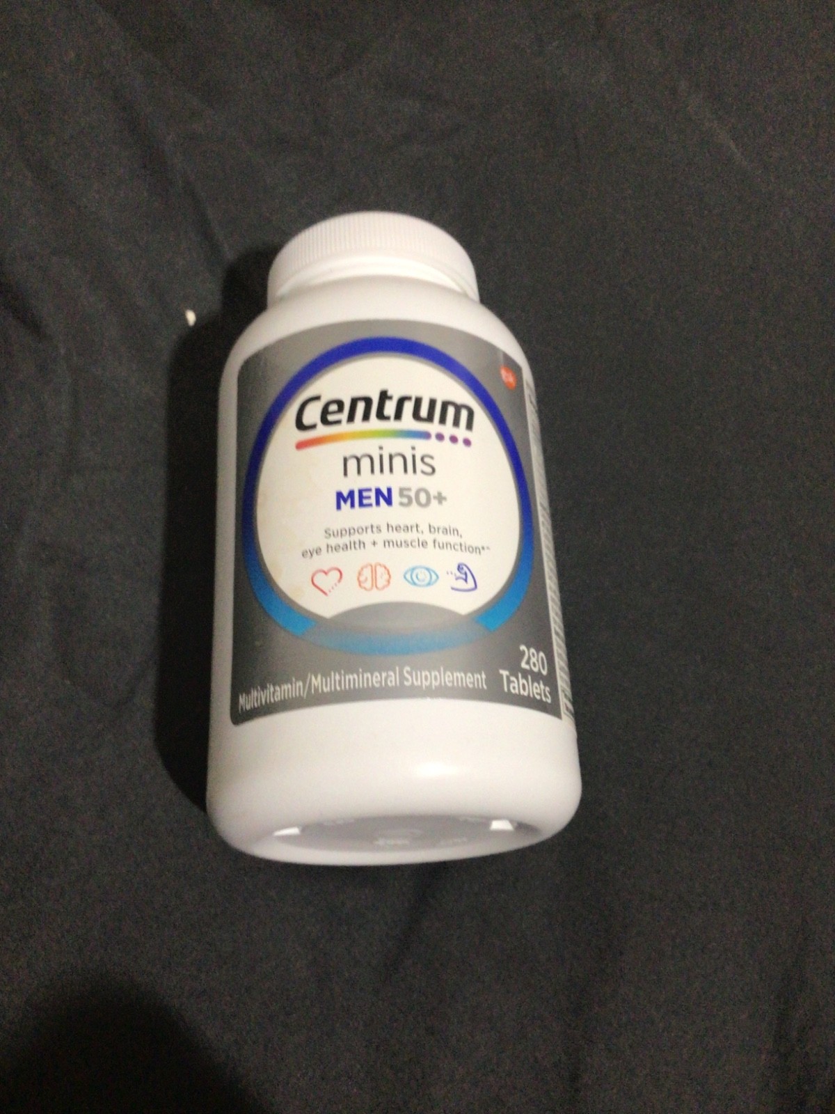 Centrum Minis for Men 50 + Multivitamin & Multimineral, 280 Tablets Exp 10/2027