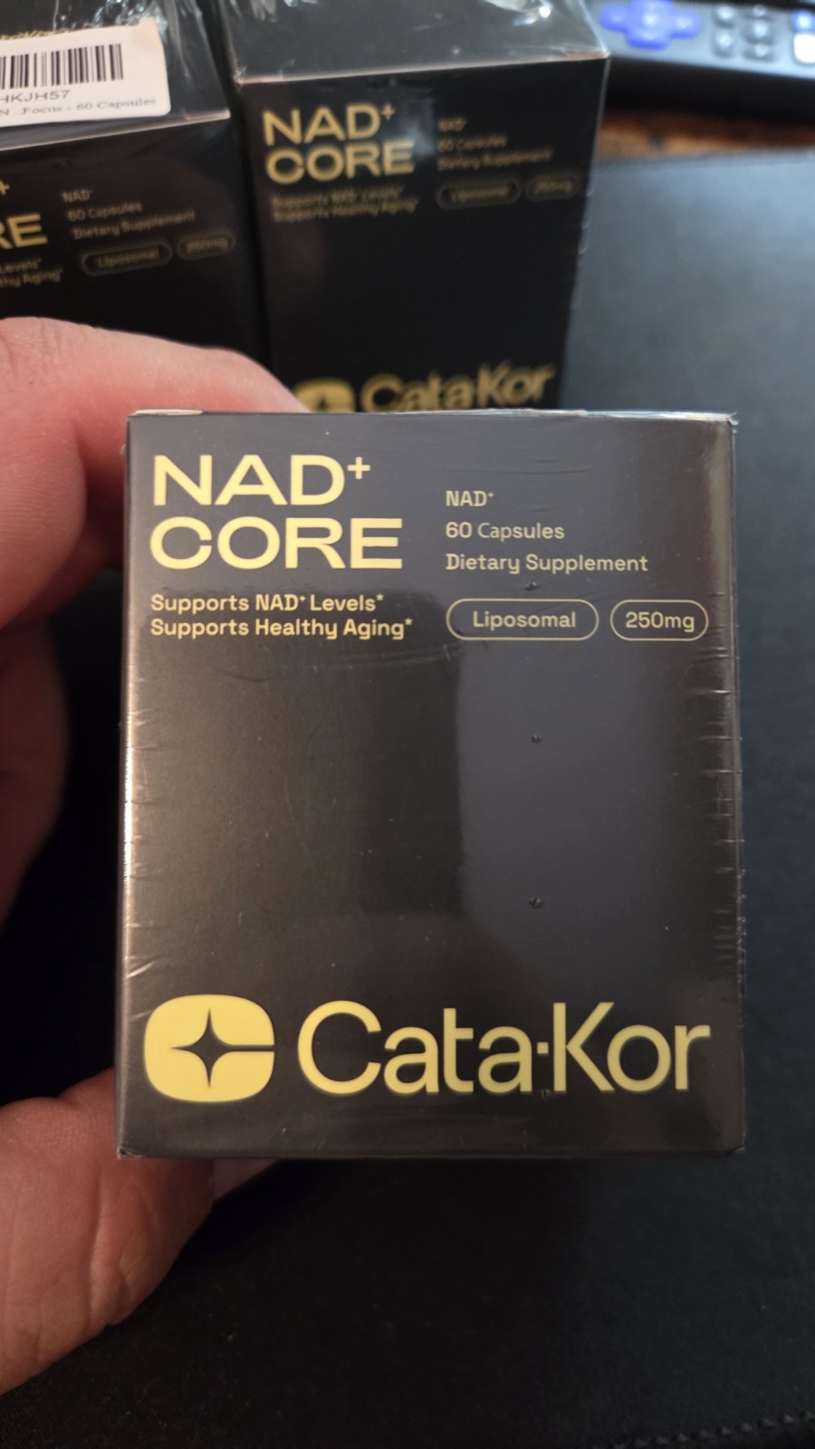 Cata-Kor NAD+ Advanced – NAD+ Supplement for Skin Aging Support Energy lot of 3