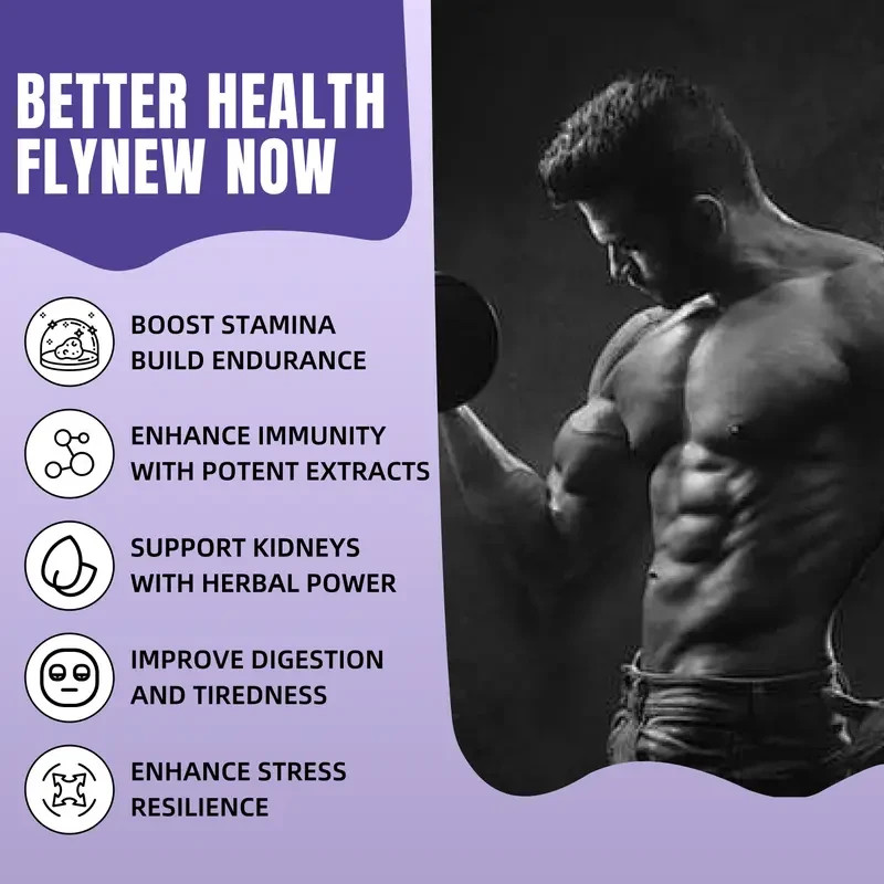 3PCS Flynew Optimal Potency | Shilajit Ultra | Adaptogen Energy Stamina Immune