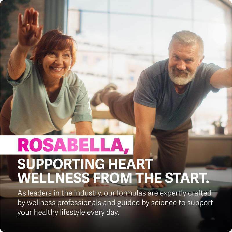 3 Pack of Rosabella Organic Beetroot Capsules (1300mg) for Blood Flow & Heart He