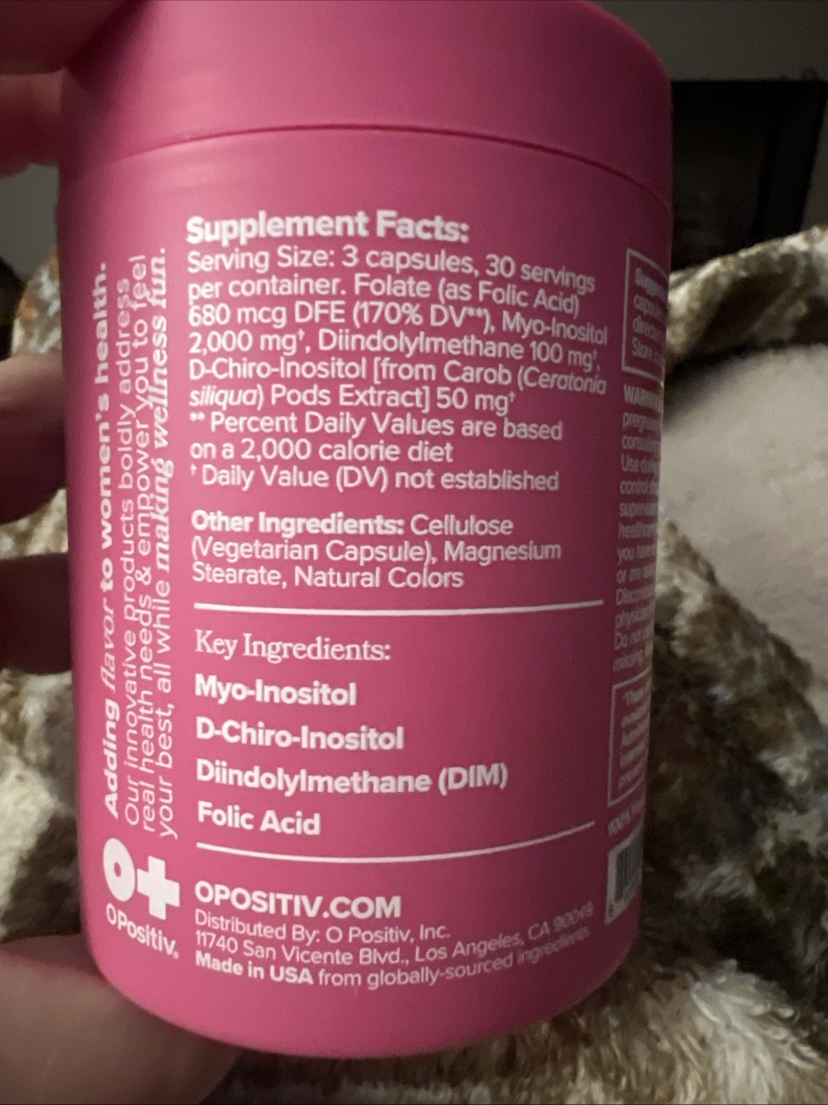 Opositiv Uro Vaginal Probiotic and Flo Ovarian Support
