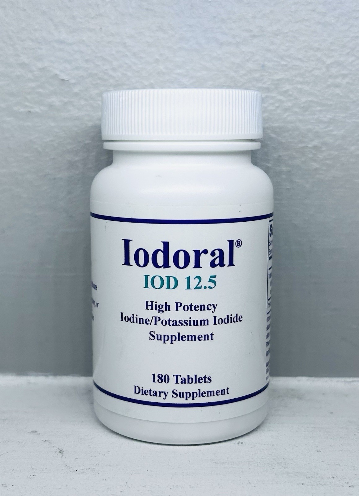 Iodoral IOD 12.5 Iodine – 180 Tablets EXP 07/2027- NEW SEALED