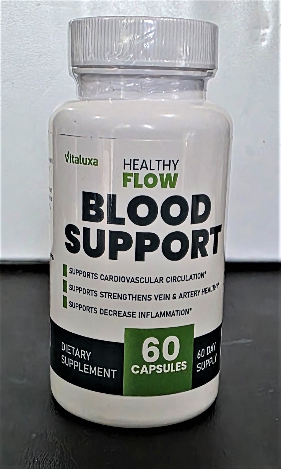 Vitaluxa Healthy Flow Blood Support| 60 capsules| Exp: 8/2027
