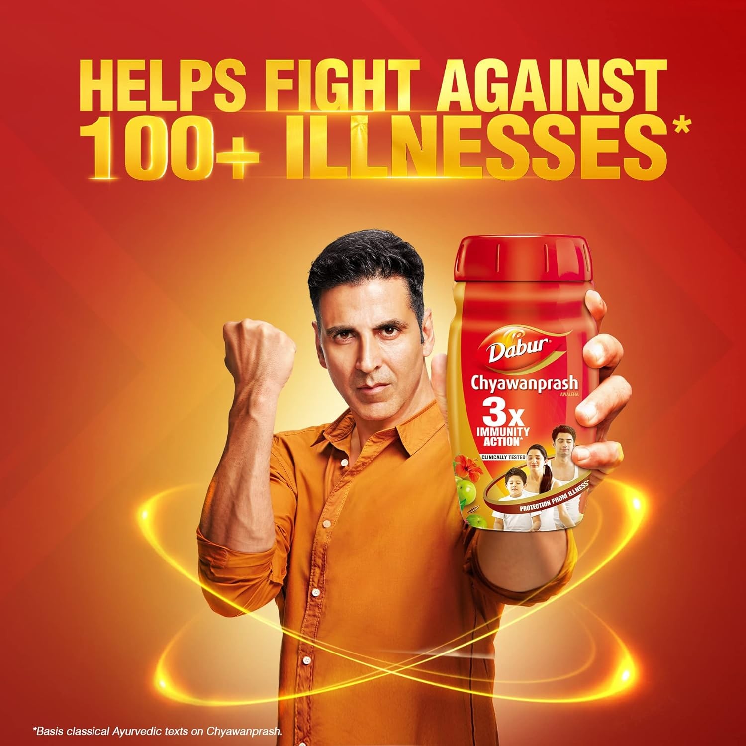 Dabur Red Chyawanprash3XImmunity Action Build Strength & Stamina FREE SHIP1500gm