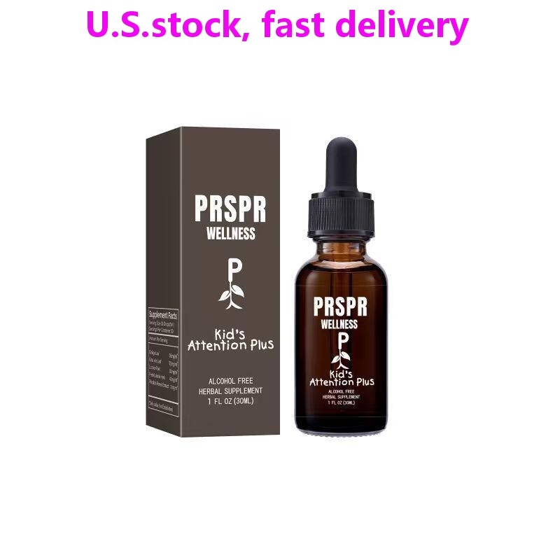 PRSPR Wellness Kid’s Attention Plus 2Pack 60ml Focus Support Herbal Liquid Drops