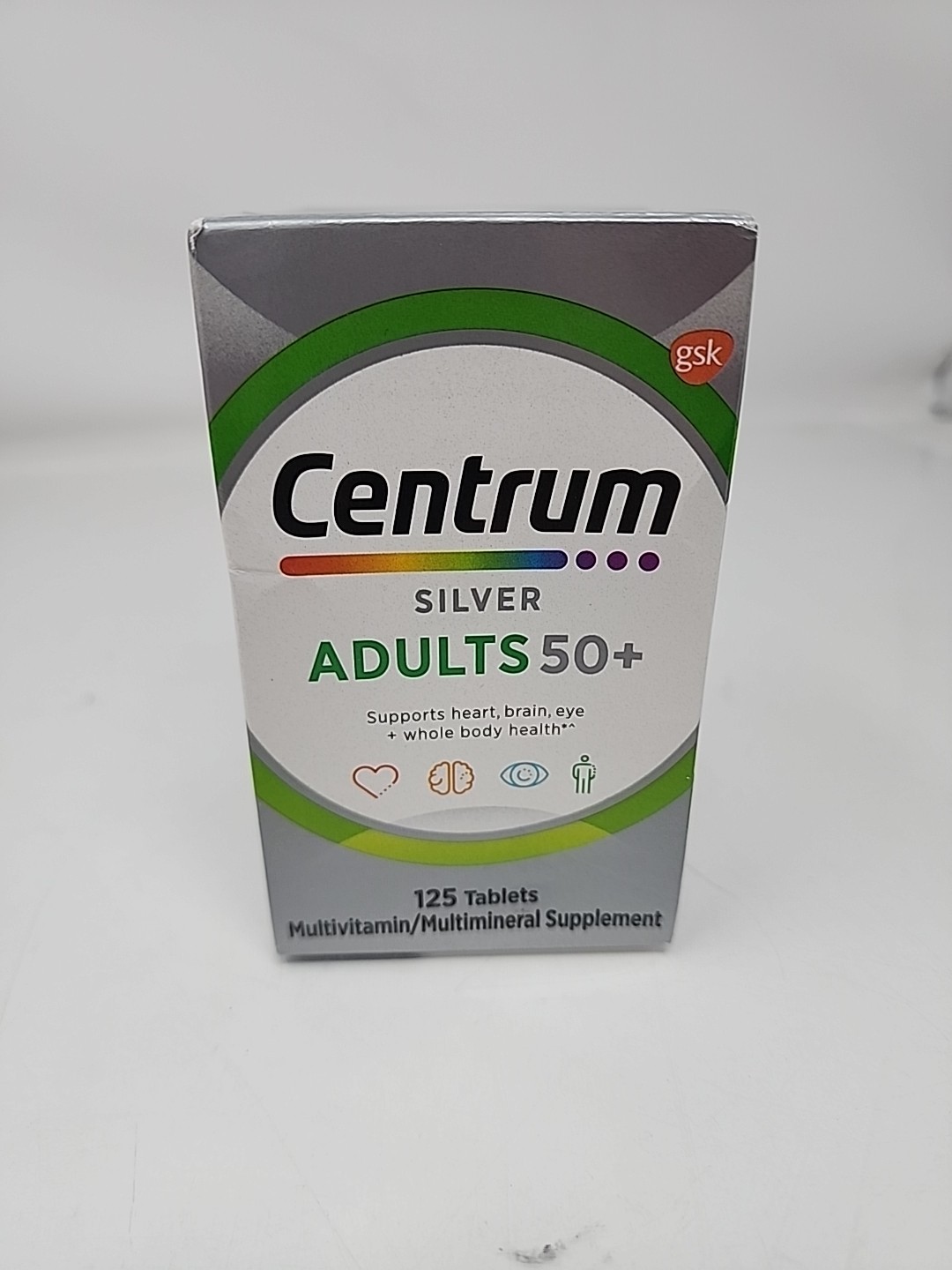 Centrum Silver Multivitamin for Adults 50 Plus 125 Count Exp 03/26
