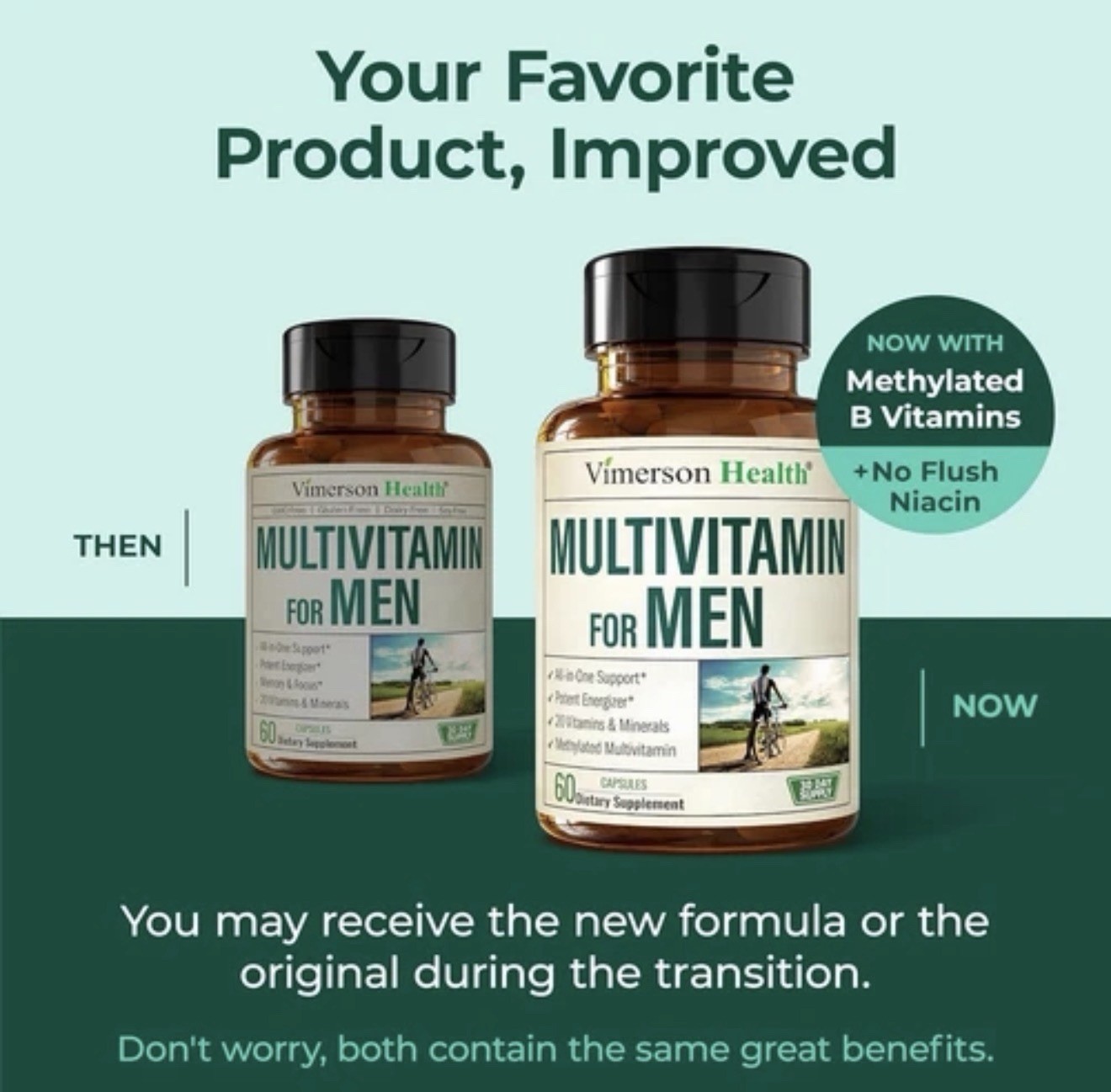 Multivitamin for Men – Daily Mens Multivitamins & Multiminerals with Vitamin