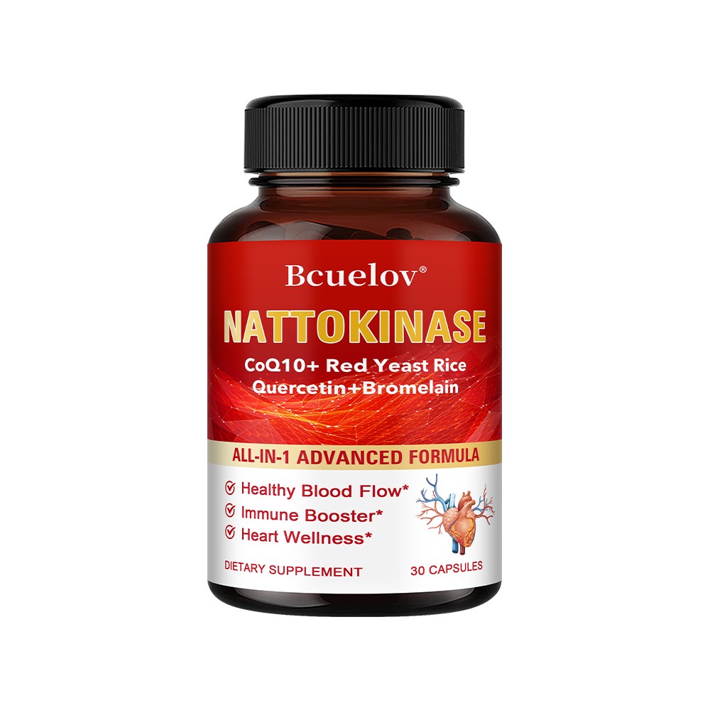 Nattokinase 250g 5000FU Laboratory-tested ,with COQ10,heart health