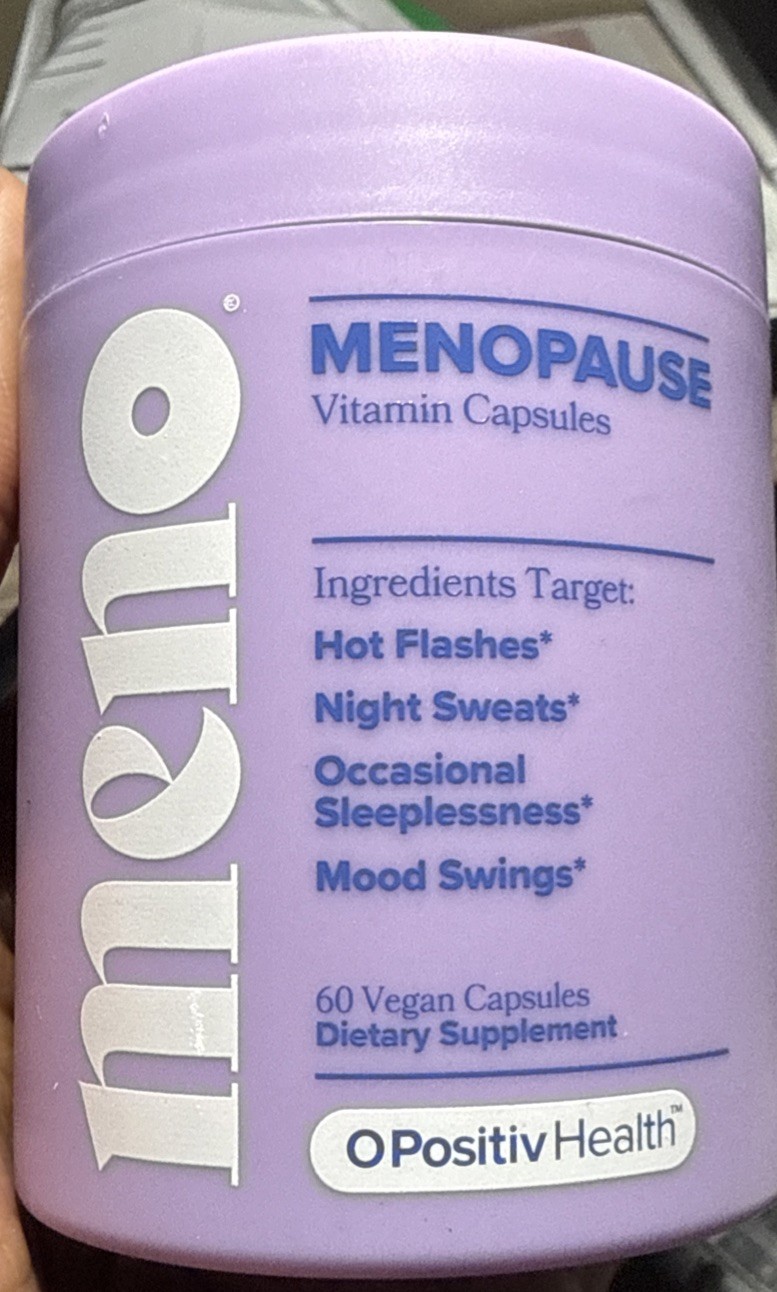 O Positiv MENO Vitamins for Menopause – Hormone-Free Menopause Supplement 8/27
