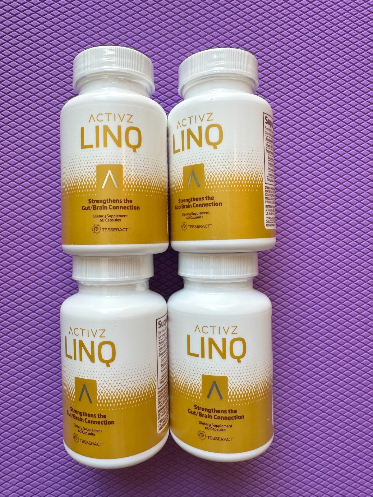 4 x ACTIVZ TRIFECTA – LINQ Cellular Jet Fuel Dietary Supplement, Exp 12/26, New