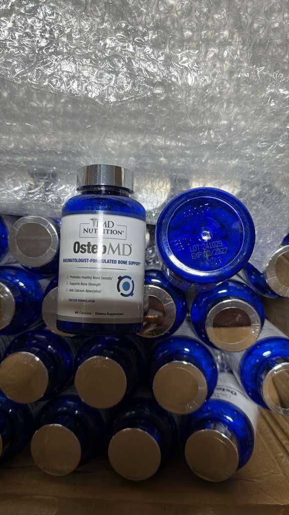 1MD Nutrition OsteoMD Bone Health Support 90 Softgels Pack of 3- EXP-02/2027
