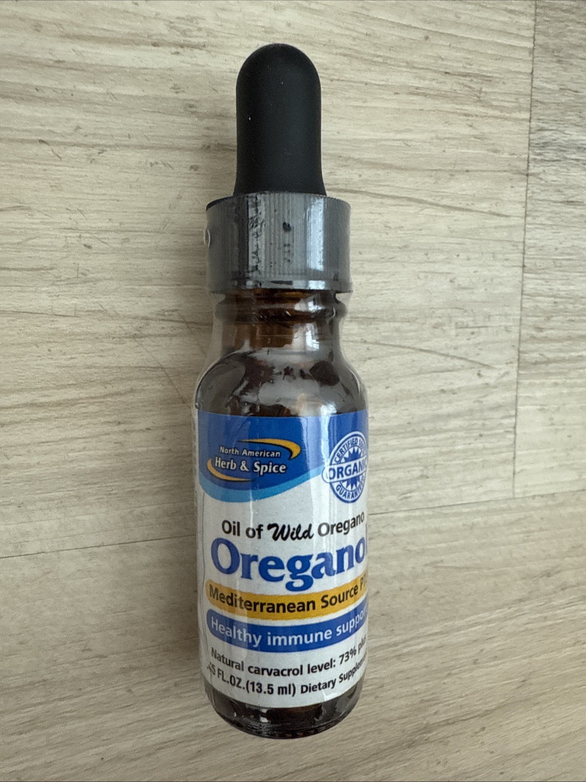 North American Herb & Spice Wild Oil of Oregano OREGANOL P73. .45 fl oz