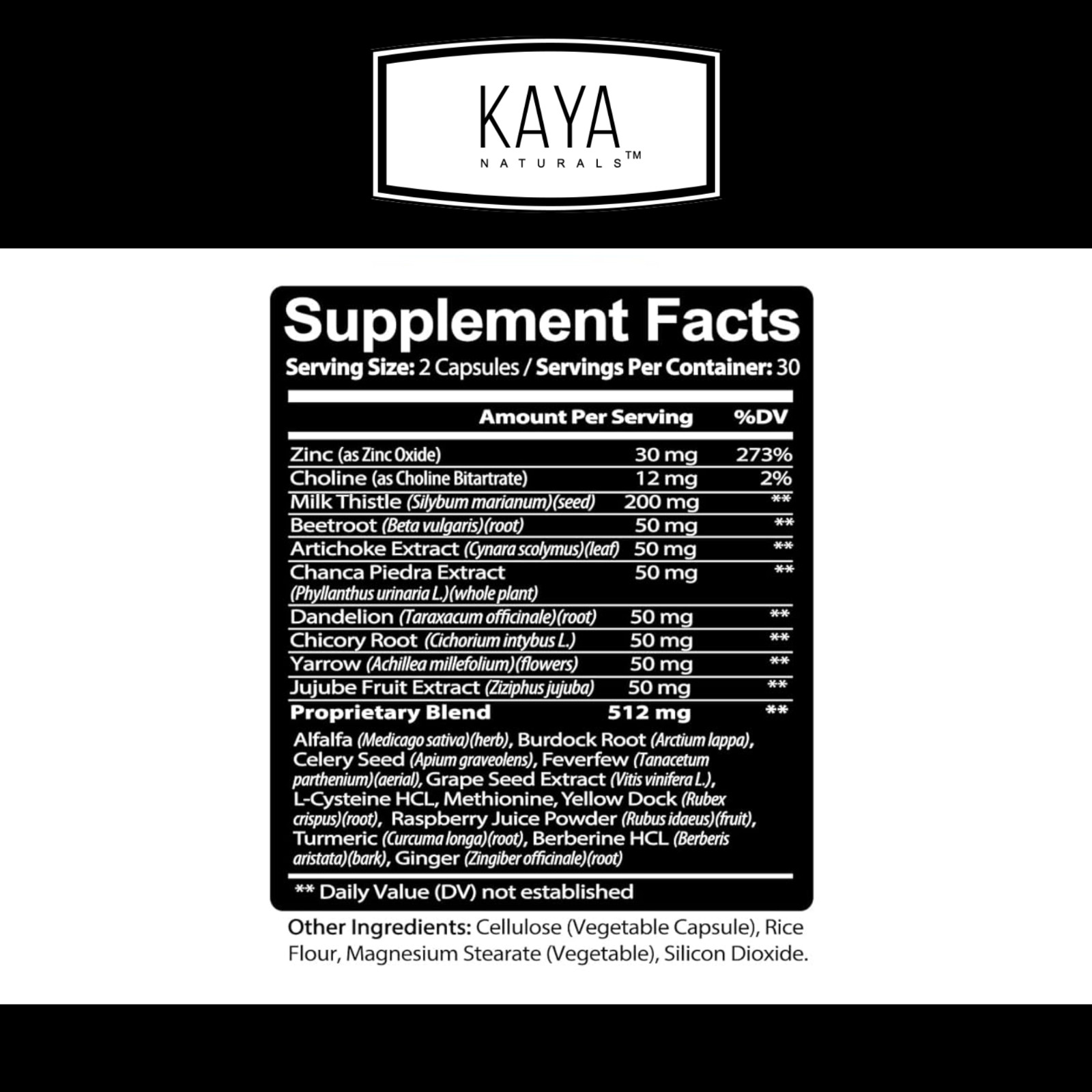 Liver Support, Cleanse, Detox & Repair Formula 22 Herbs Including Milk Thistle