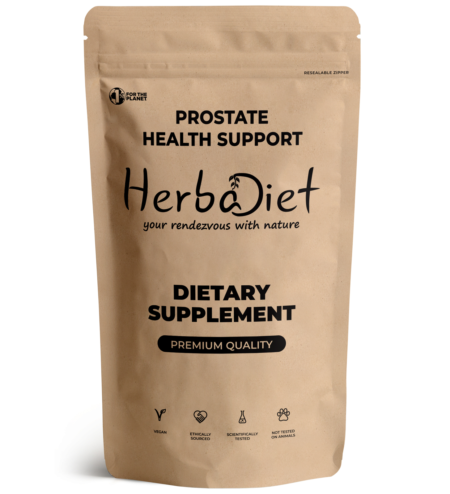 Prostate Support Supplements with Saw Palmetto and Pygeum Bark – Herbal Blend