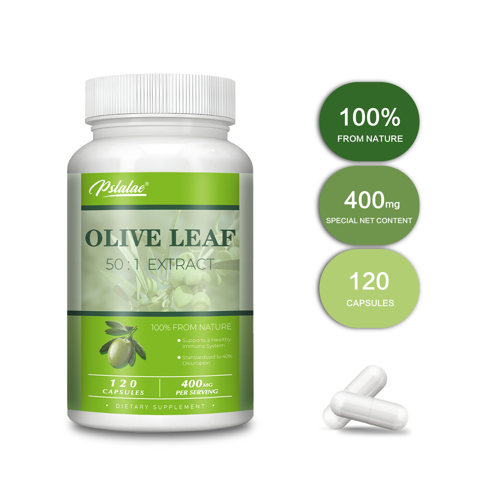 Olive Leaf Extract – High Strength Antioxidant, Cardiovascular & Heart Health