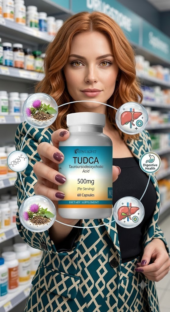 TUDCA 500mg – 60 Capsules serving- limited stock
