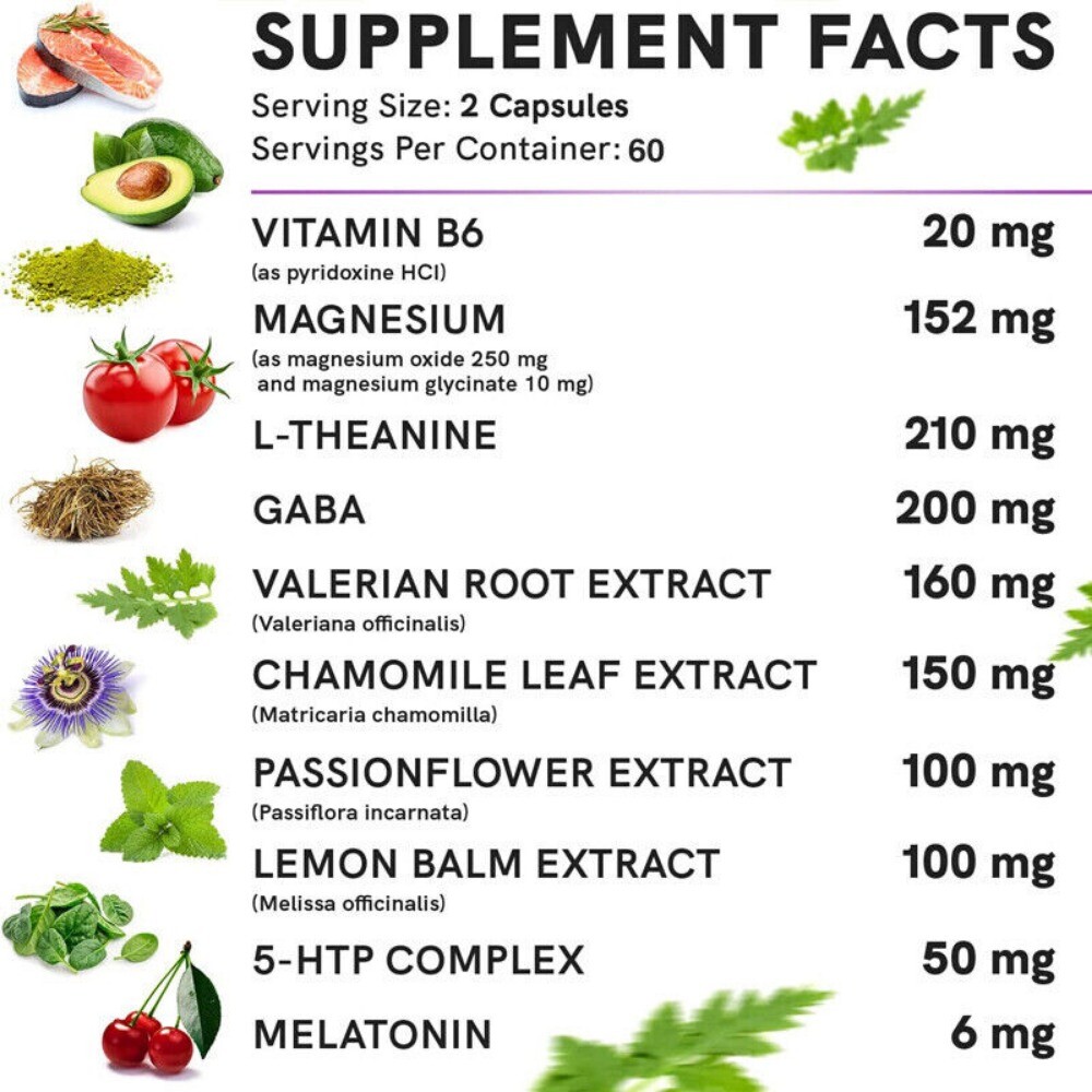 Melatonin Natural Sleep Aid Fast Dissolve Capsules – Boosts the immune system