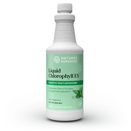 Natures Sunshine Liquid Chlorophyll ES 16oz Extra Strength Mint Formula